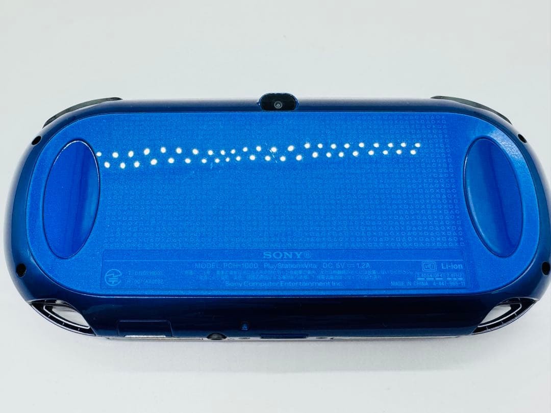 Sony PS Vita PCH-1000 Sapphire Blue Console Tested Working Japan