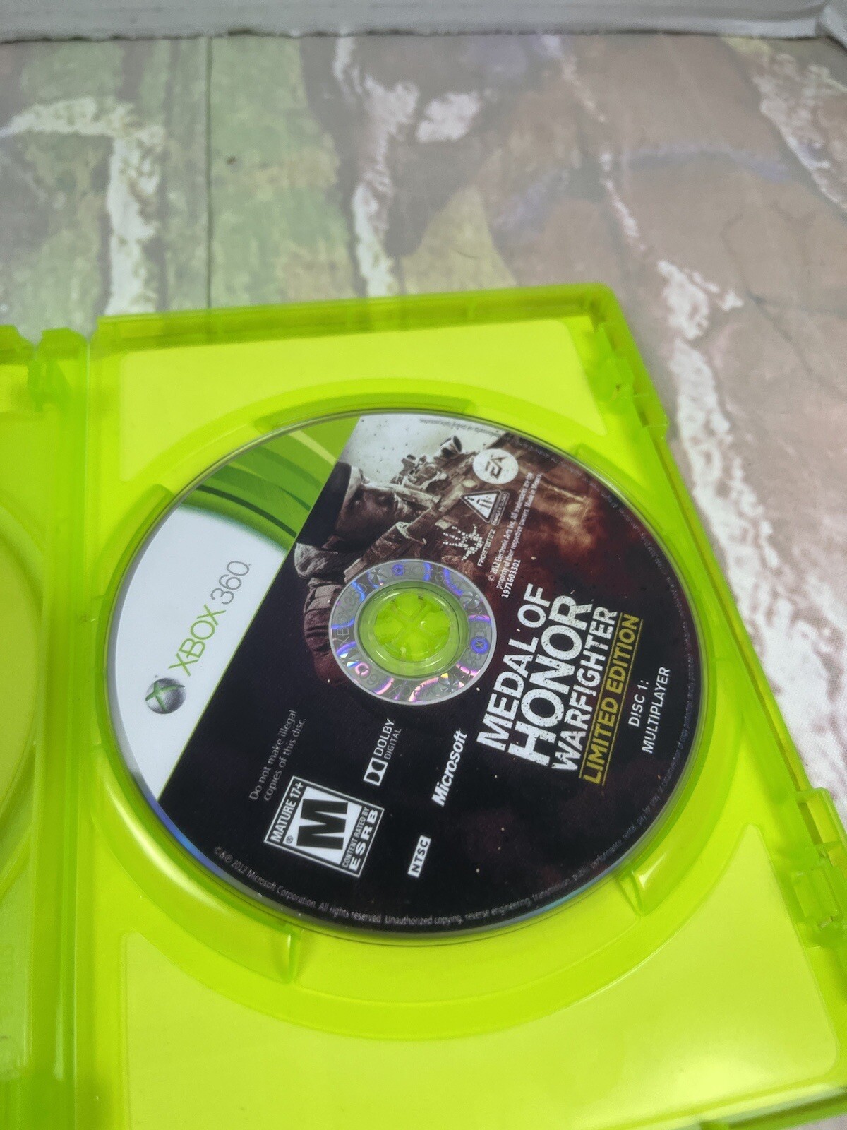 Medal of Honor: Warfighter — Limited Edition (Microsoft Xbox 360, 2012) Tested
