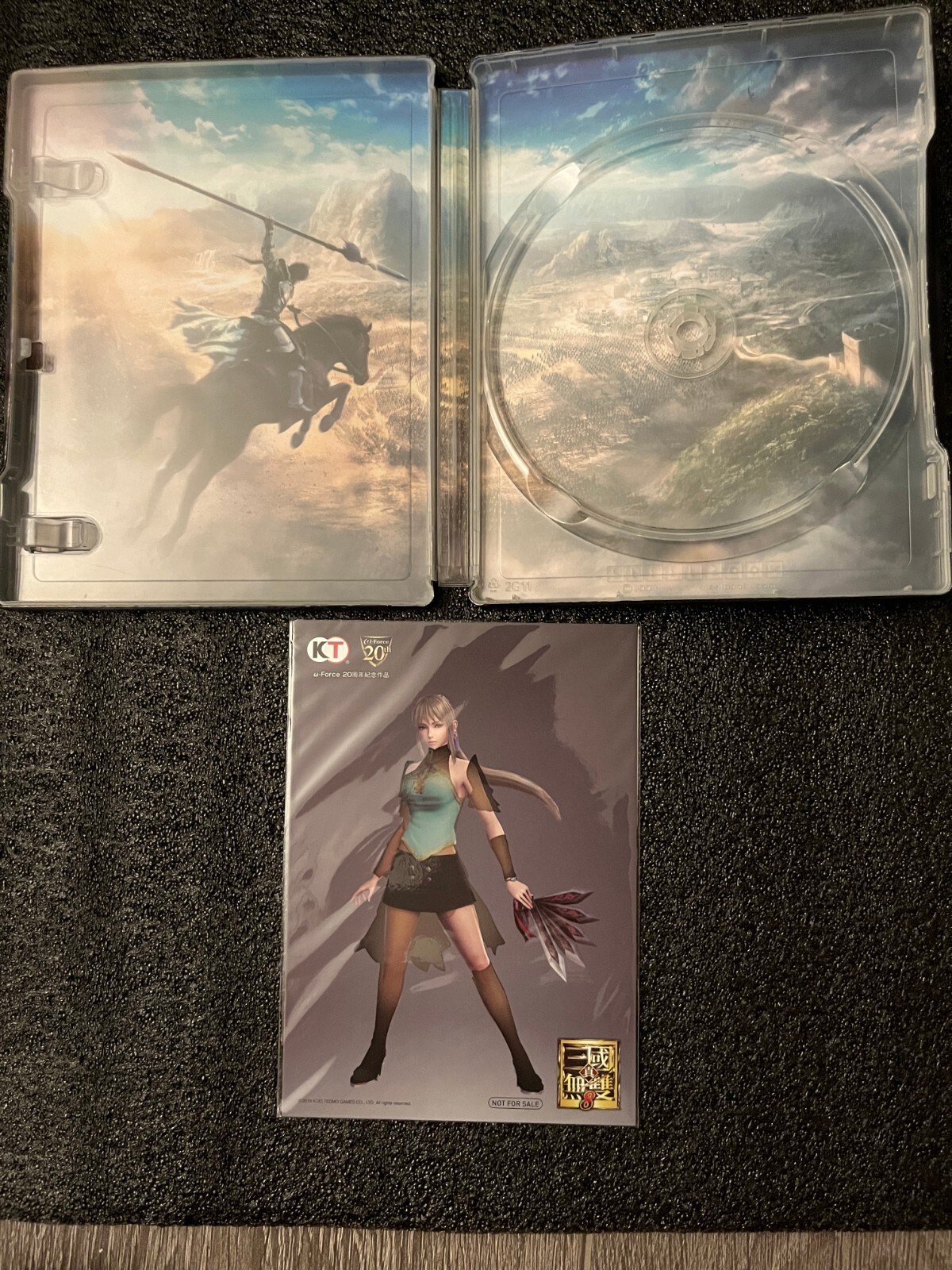 Dynasty Warriors 9 PS4/XBOX Official G2 Steelbook Case (NO GAME)