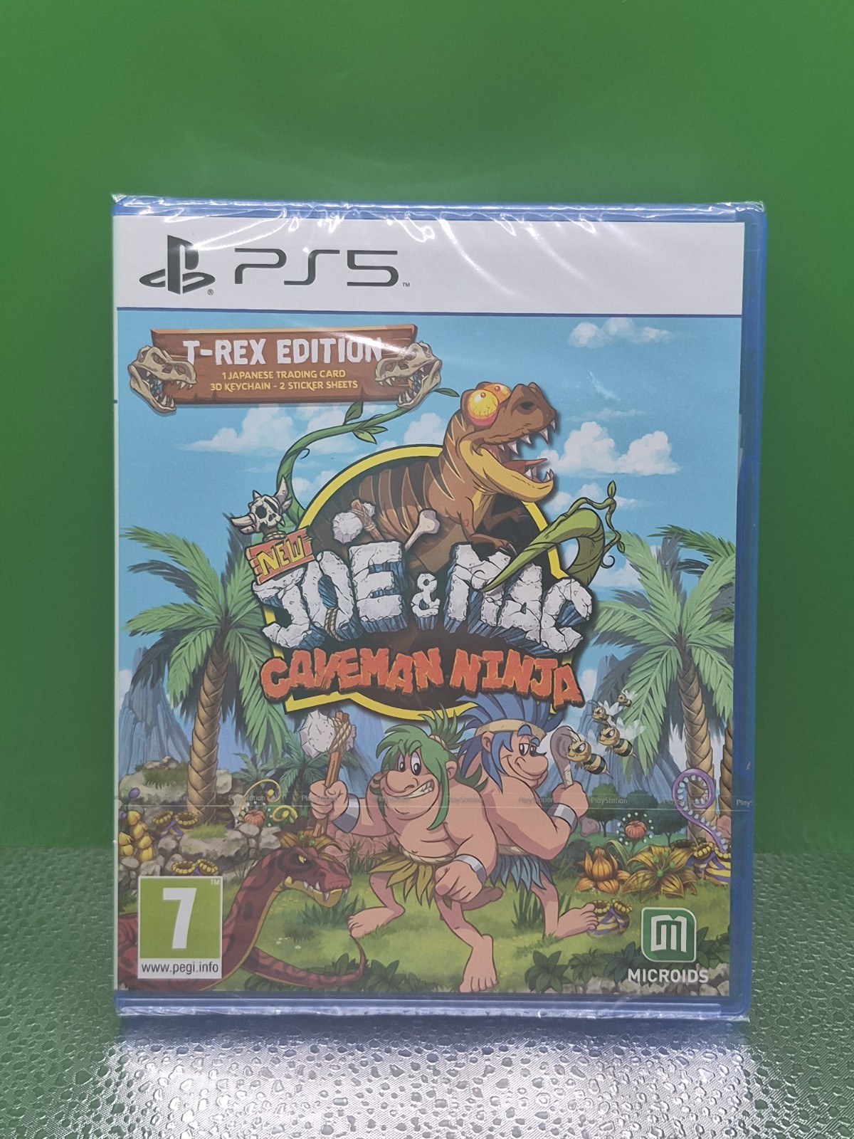 Microids New Joe & Mac: Caveman Ninja T-Rex Edition PS5 PAL PEGI 7 💥 Sealed