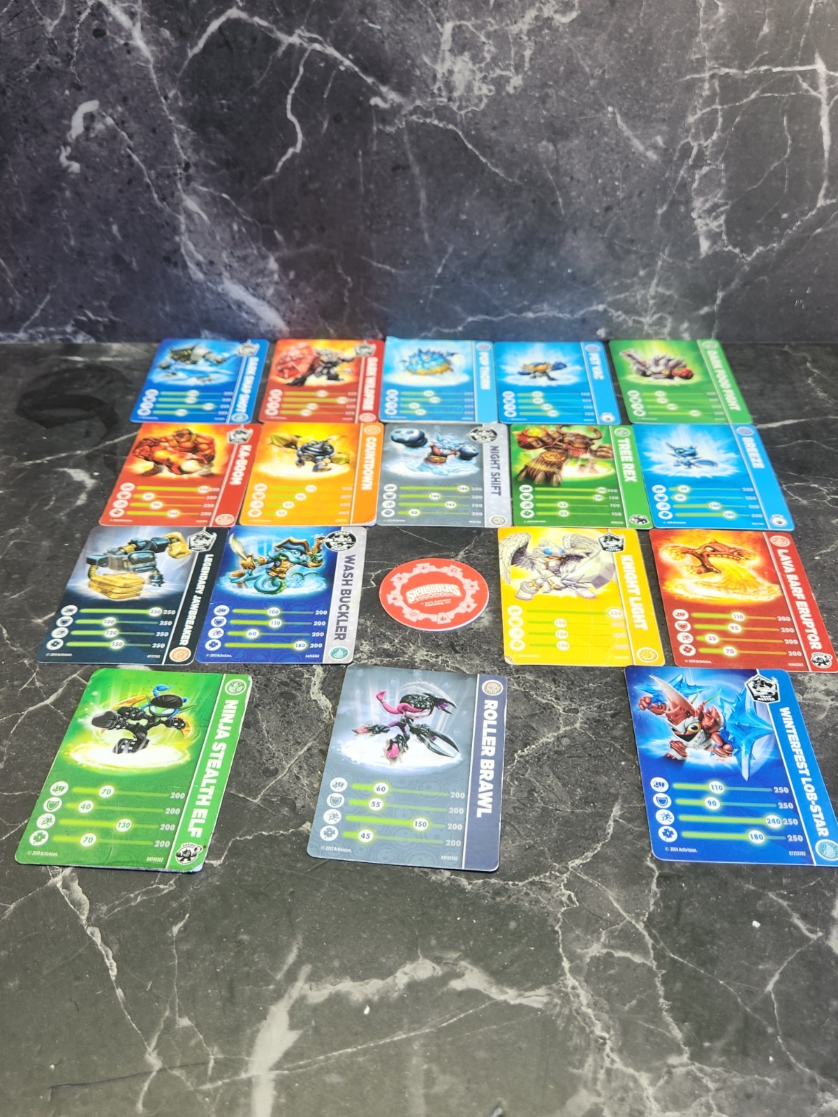 Skylanders Activision Collectible Action Figure Lot Assorted 30 + 3 Portals/card