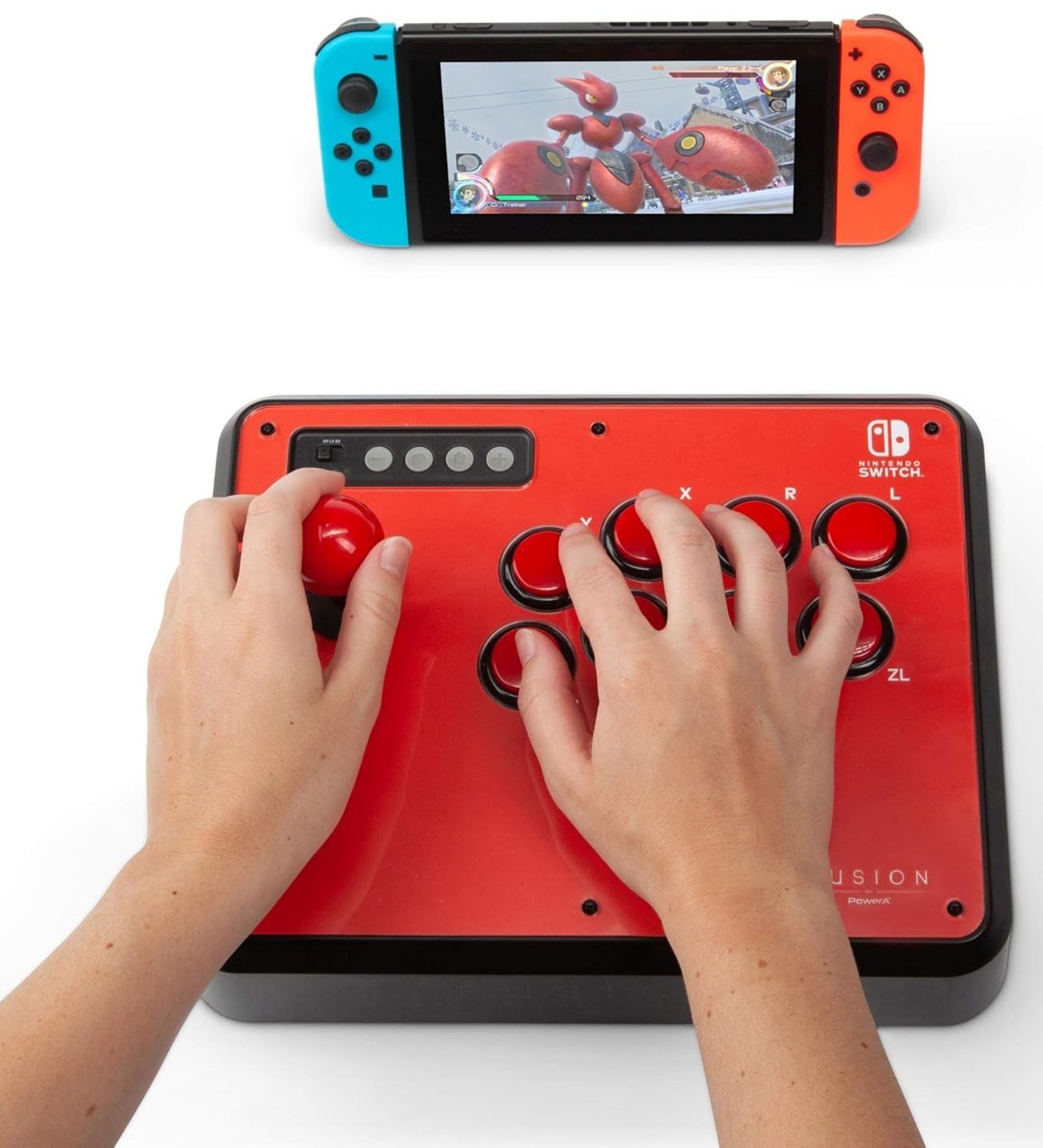 New PowerA Fusion Wireless Arcade Stick for Nintendo Switch – Bluetooth – SEALED
