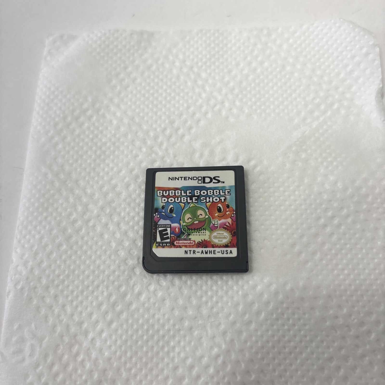 Bubble Bobble Double Shot (Nintendo DS, 2008) Tested Works