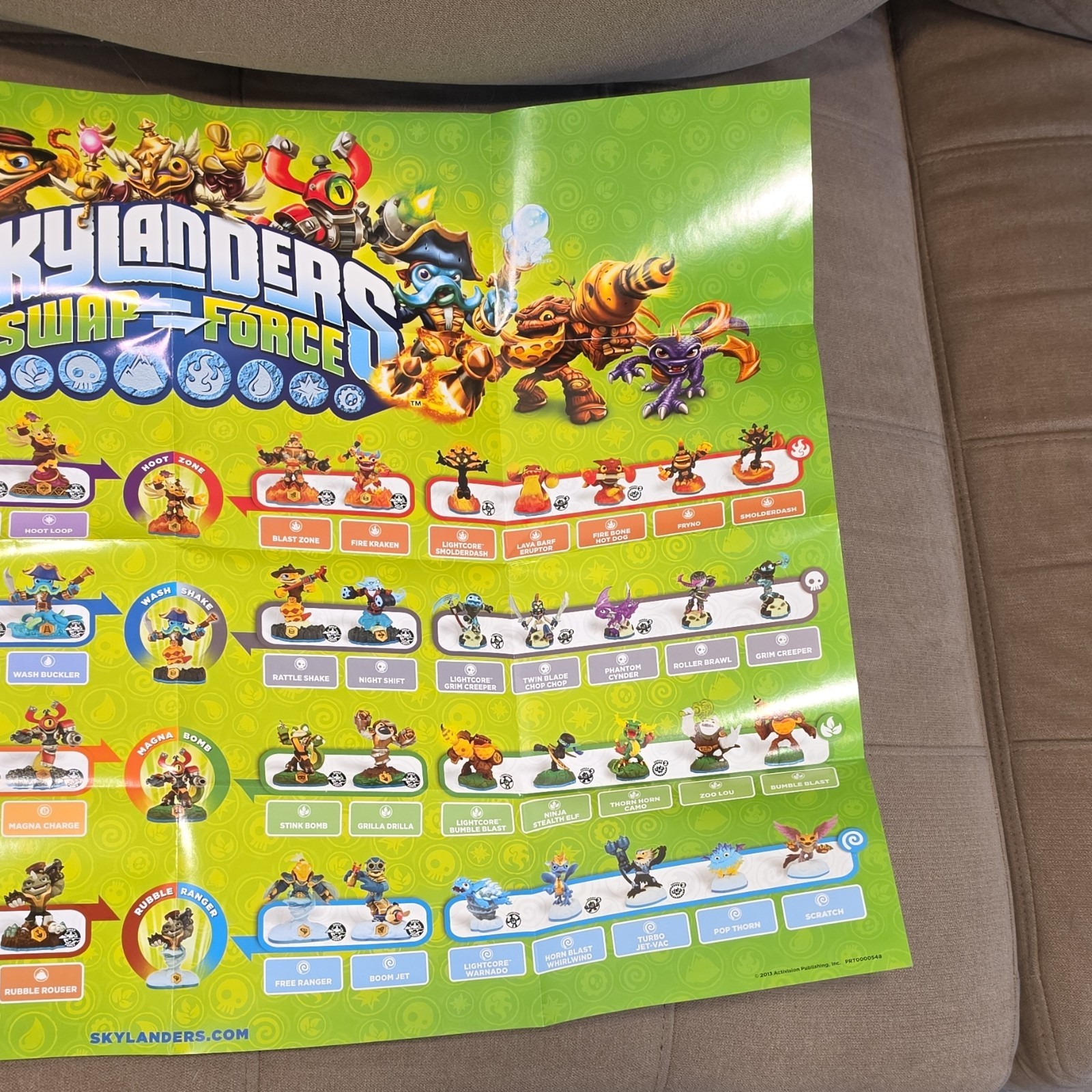 Activision Skylanders Swap Force Wii U Game Portal & Figures Swappable