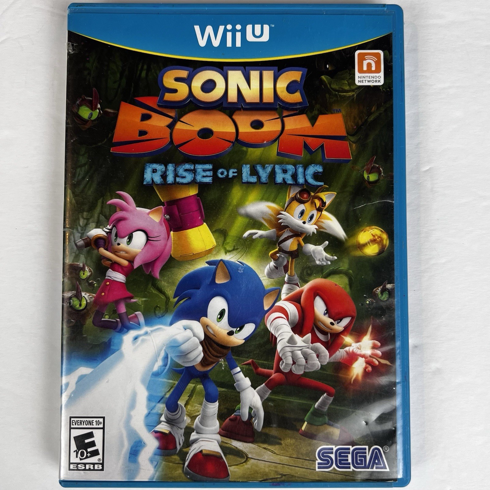 Sonic Boom: Rise of Lyric (Nintendo Wii U, 2014) Complete W/ Manual CIB – Tested