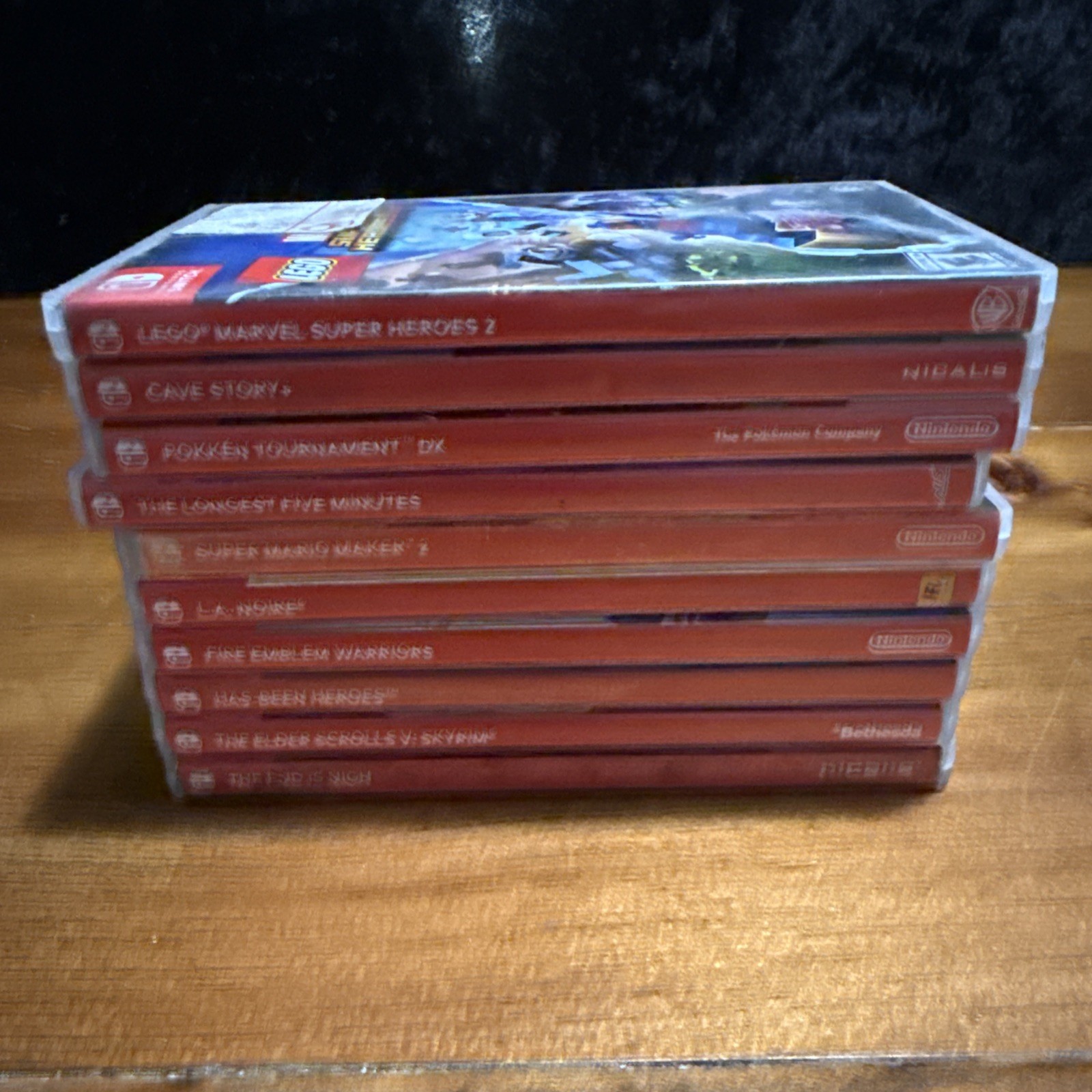 Lot of 10 Nintendo Switch CASES ONLY – NO GAMES EMPTY CASES