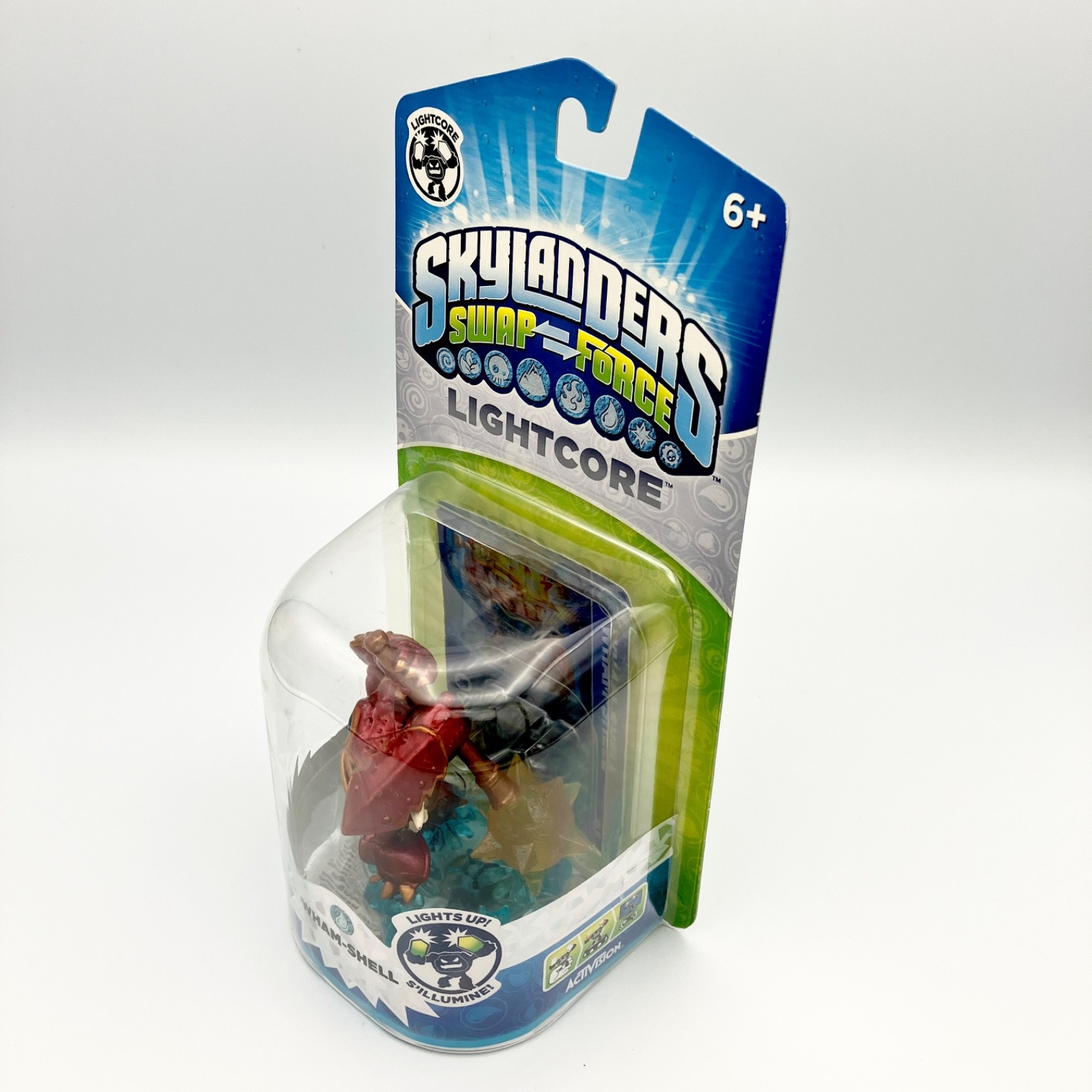 Skylanders Swap Force Wham Shell Lightcore Figure NIB Activision NEW SEALED