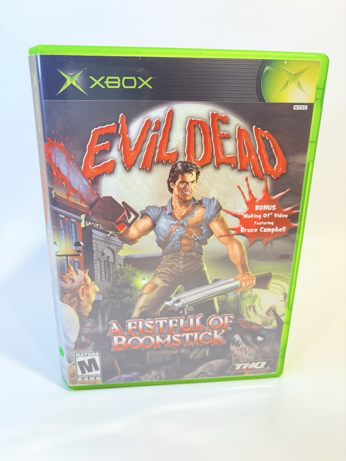 Evil Dead A Fistful of Boomstick (Microsoft Xbox) CIB Complete Very Good