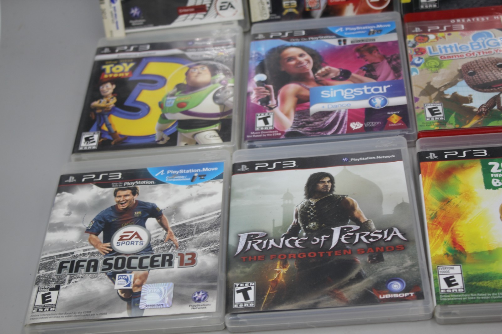 Lot of 12 Sony Playstation 3 PS3 Games Prince Persia Need for Speed Transformers