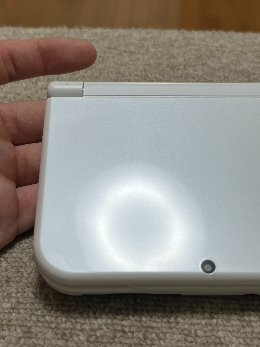 New 3DS LL XL Pearl White Japan Nintendo Console region Japanese B118