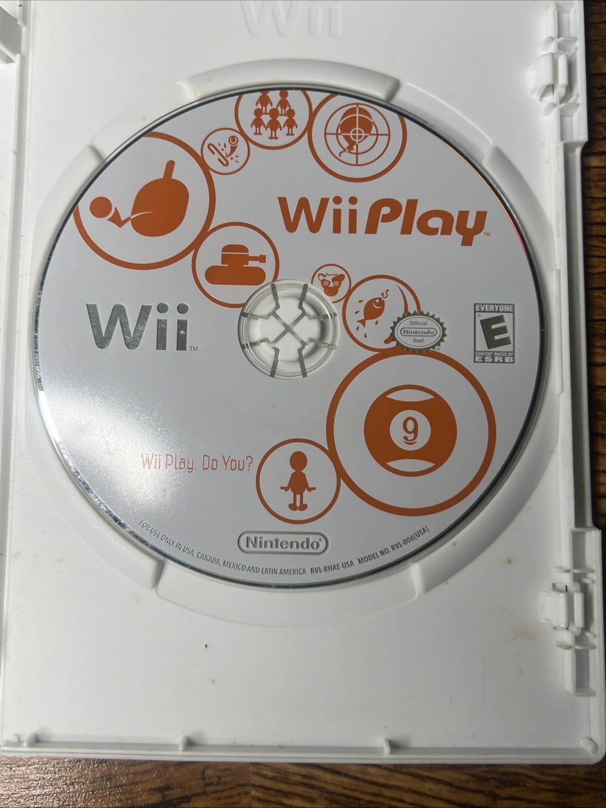 Wii Play(Nintendo Wii, 2007) Complete With Manual Tested & Working GC