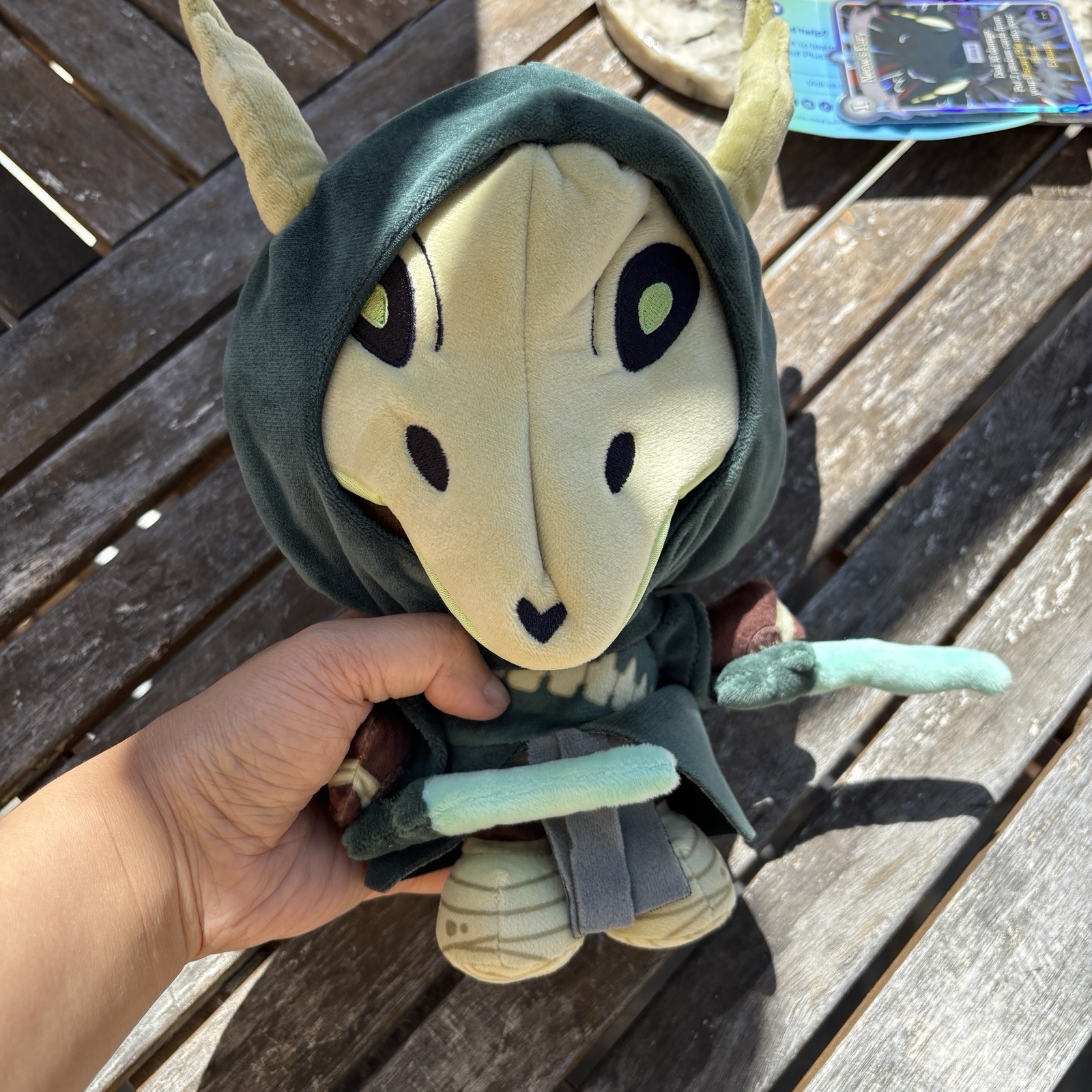 Makeship Slay the Spire The Silent Plush Doll w/ Drawstring Bag