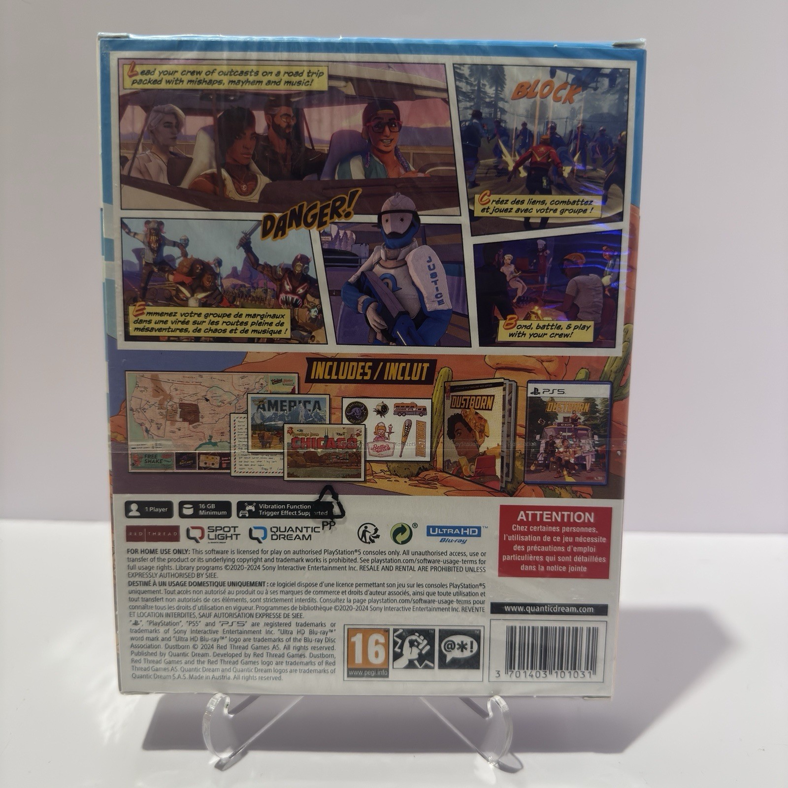 Dustborn Limited Retail Edition (PS5) New Sealed PAL