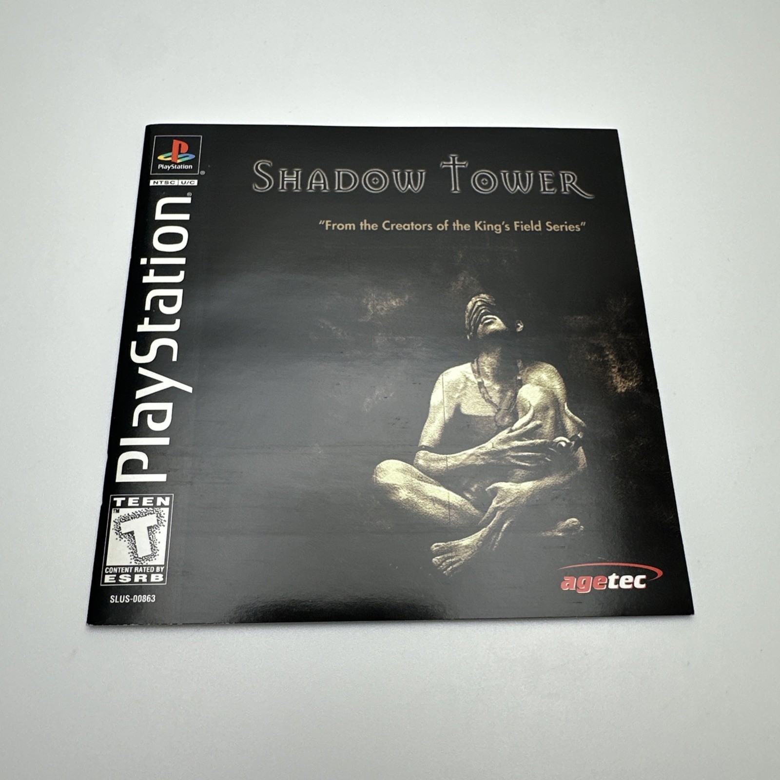 Shadow Tower PlayStation PS1 FromSoftware CIB Complete – Tested W/ Reg Card VGC
