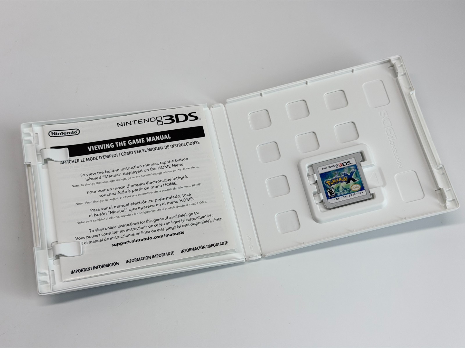 Pokemon X (Nintendo 3DS) Complete & Tested