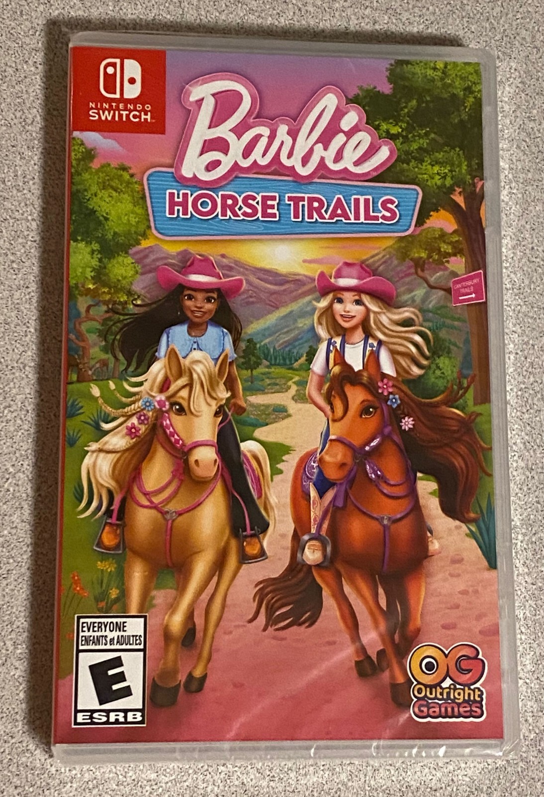 Barbie Horse Trails Switch New Sealed Outright Games HAC P BJ29A 819338024851