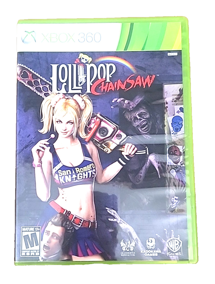 Lollipop Chainsaw 2012 Xbox 360 CIB Complete