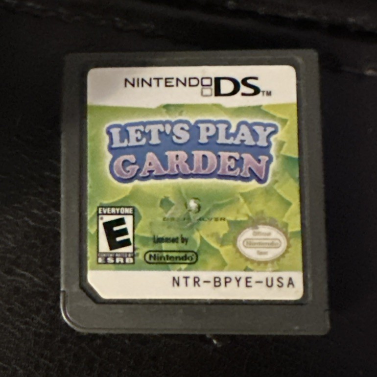 Nintendo DS Let’s Play Garden CIB Complete Tested & Working NDS Deep Silver 2010