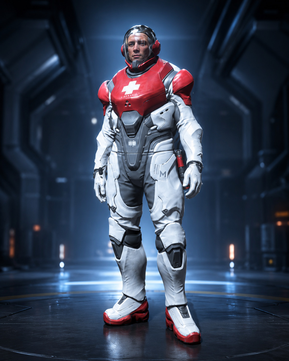 Star Citizen Chiron Medic Armor Set (Samaritan) (Looted) – Version 4.8.2 Live