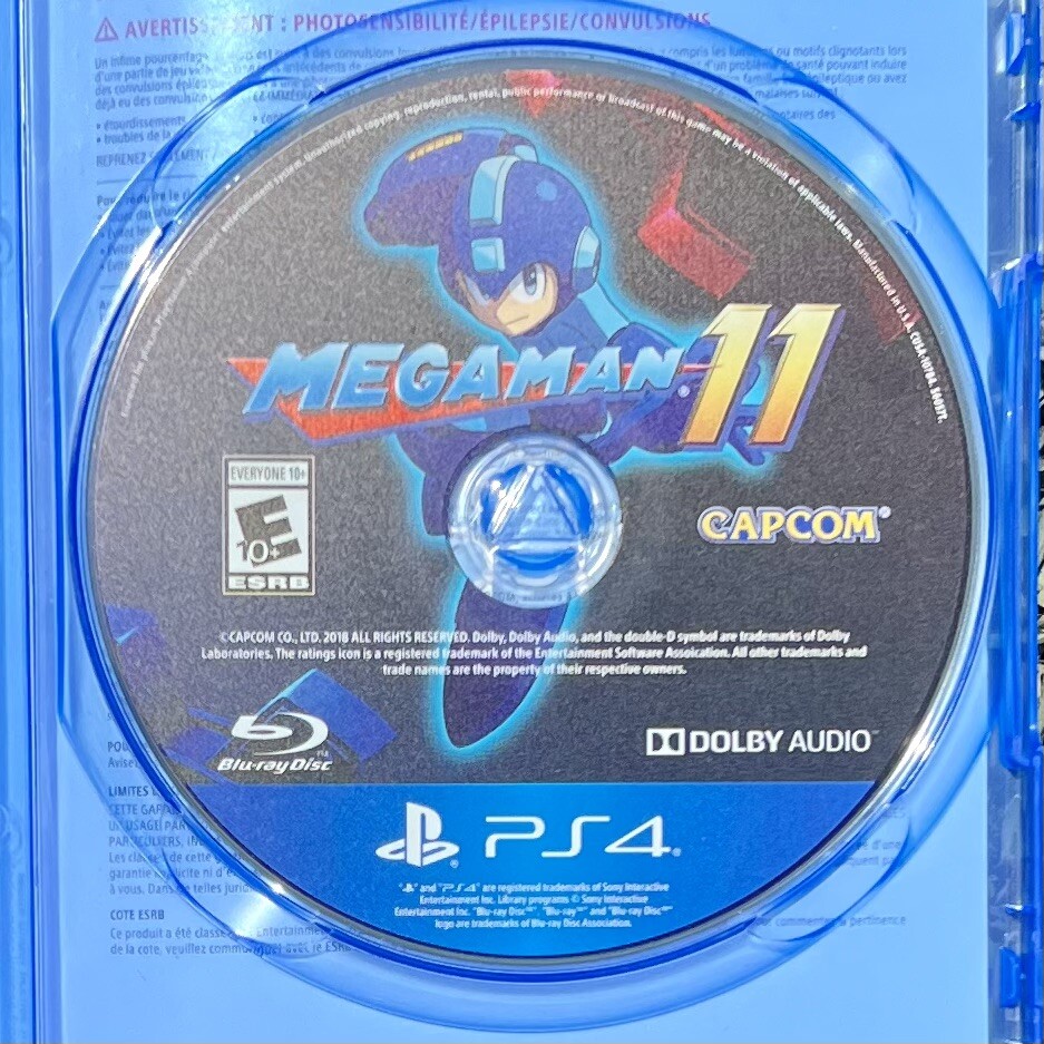 Megaman 11 (Sony Playstation 4, 2018) Region Free OEM PS4 Capcom COMPLETE TESTED