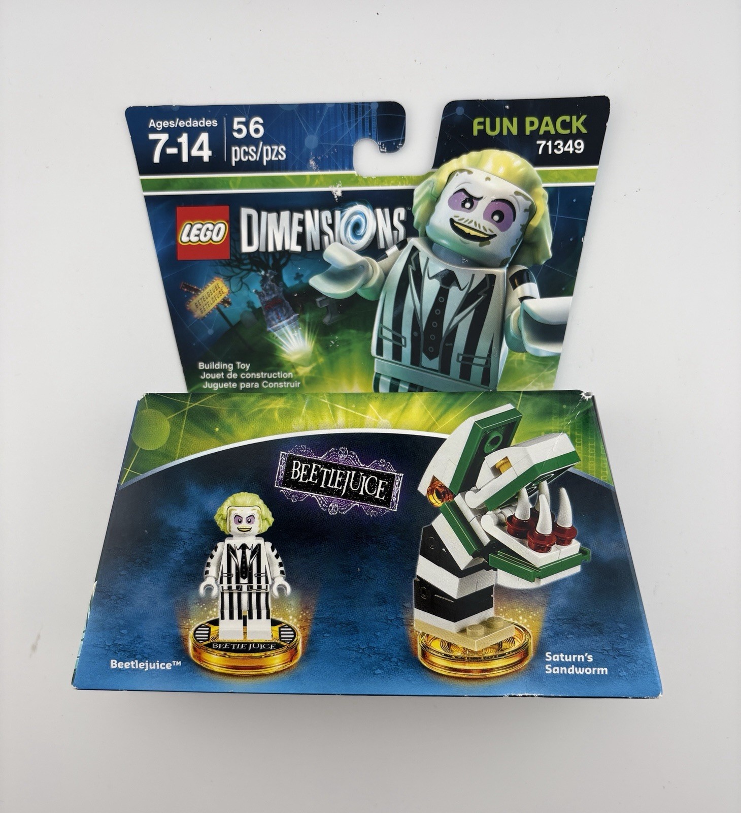 Lego Dimensions Goonies, Simpsons, Beetlejuice Factory Sealed