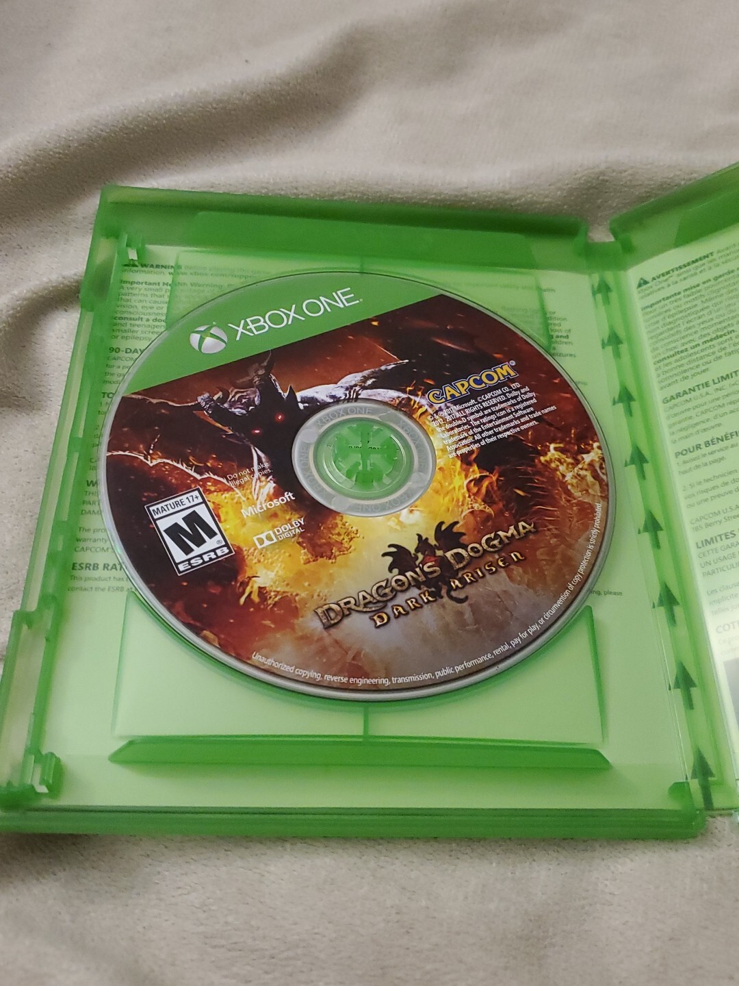 Dragon’s Dogma: Dark Arisen – Xbox One – Rare!