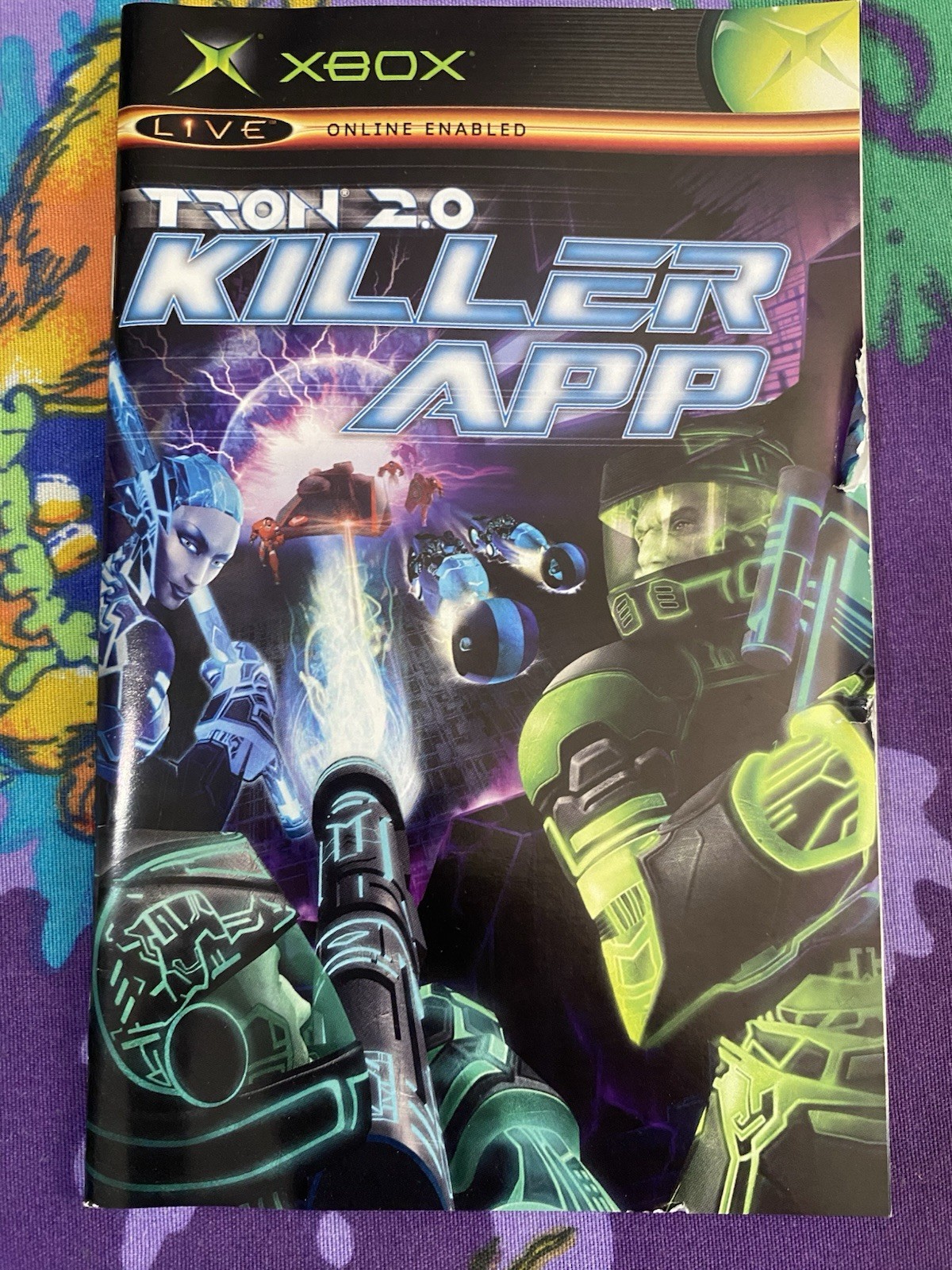 Tron 2.0 Killer App (Microsoft Xbox) CIB Complete w/ Manual