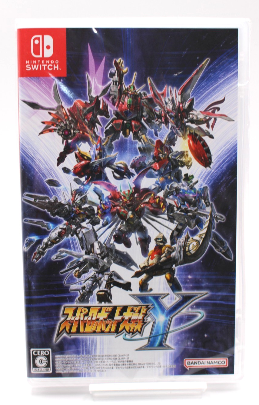 Super Robot Wars Y Nintendo Switch Video Game Simulation RPG English Unopened