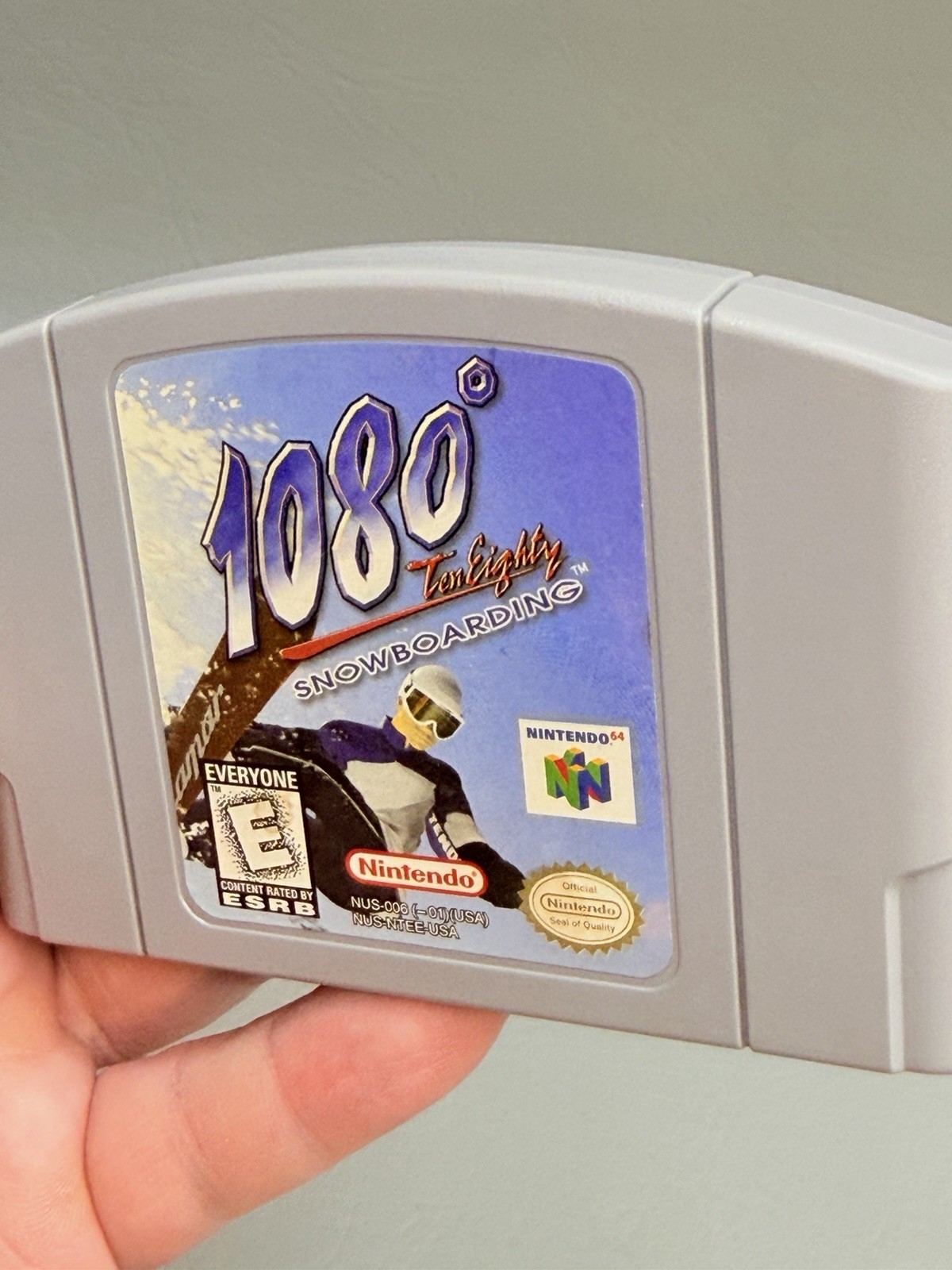 1080 Snowboarding N64 Nintendo 64 Authentic Cartridge – Cleaned – Very Good