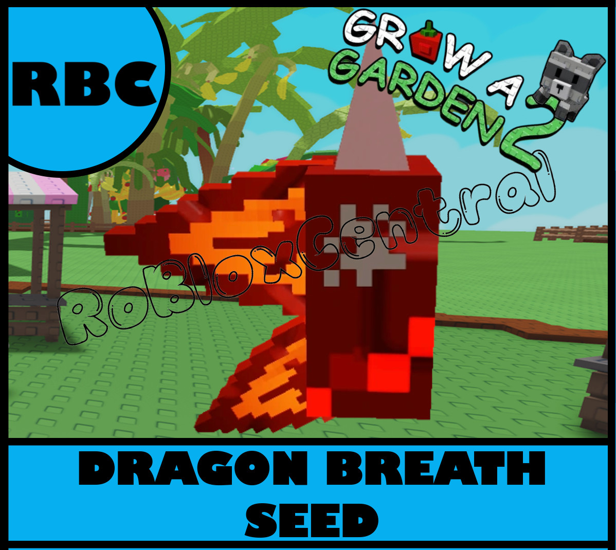 DRAGON BREATH SEED – CHEAP GROW A GARDEN 2 – SEED