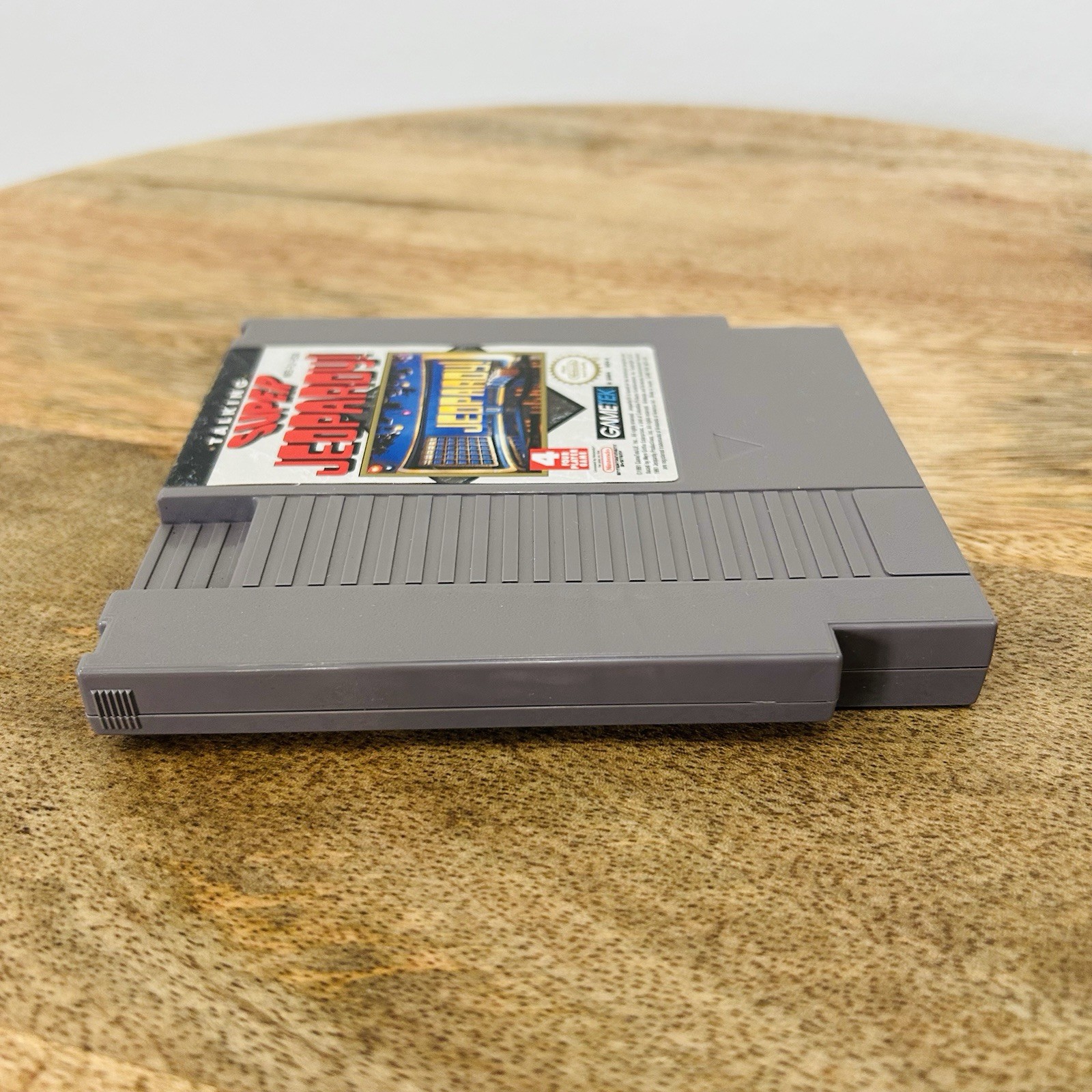Talking Super Jeopardy NES Good Condition Vintage Collectible In Box
