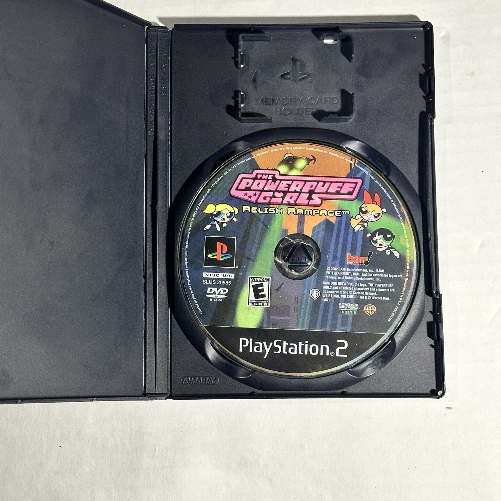 The Powerpuff Girls Relish Rampage Ps2 (tested)
