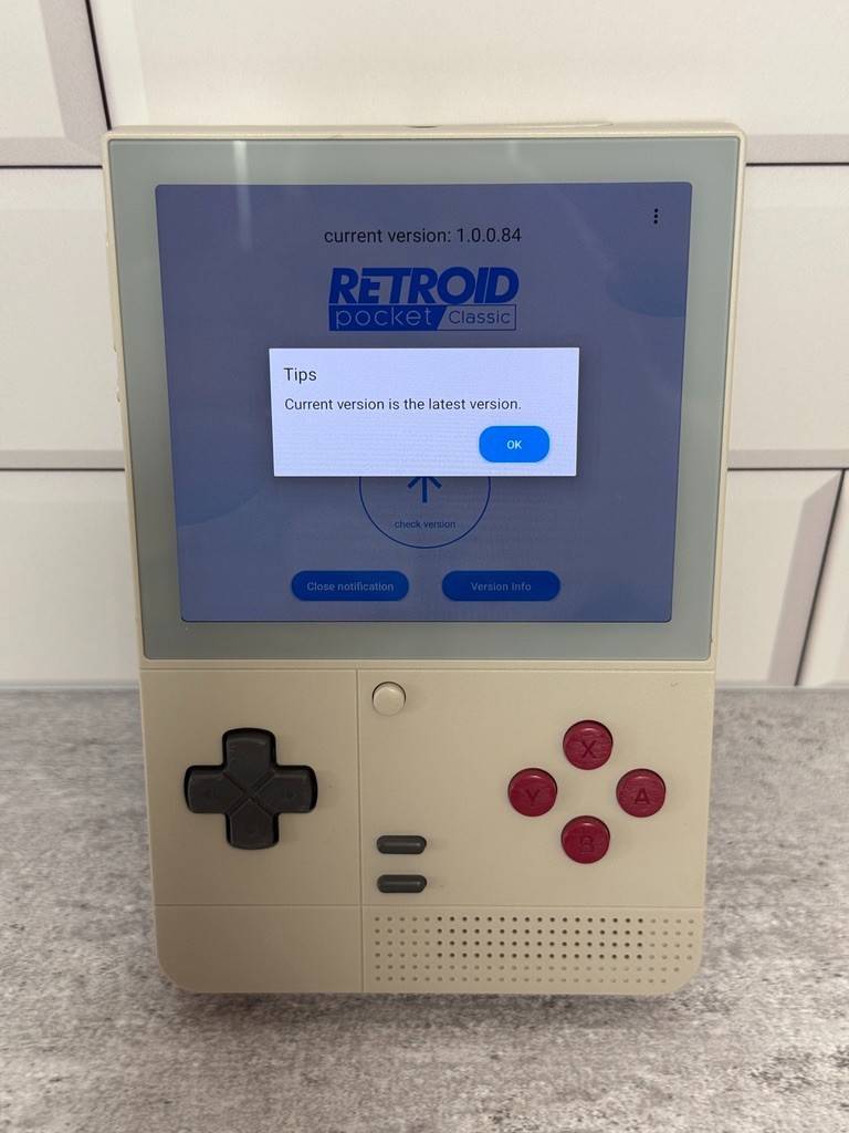 Retroid Pocket Classic Retro color 6GB/128GB Ram/Storage