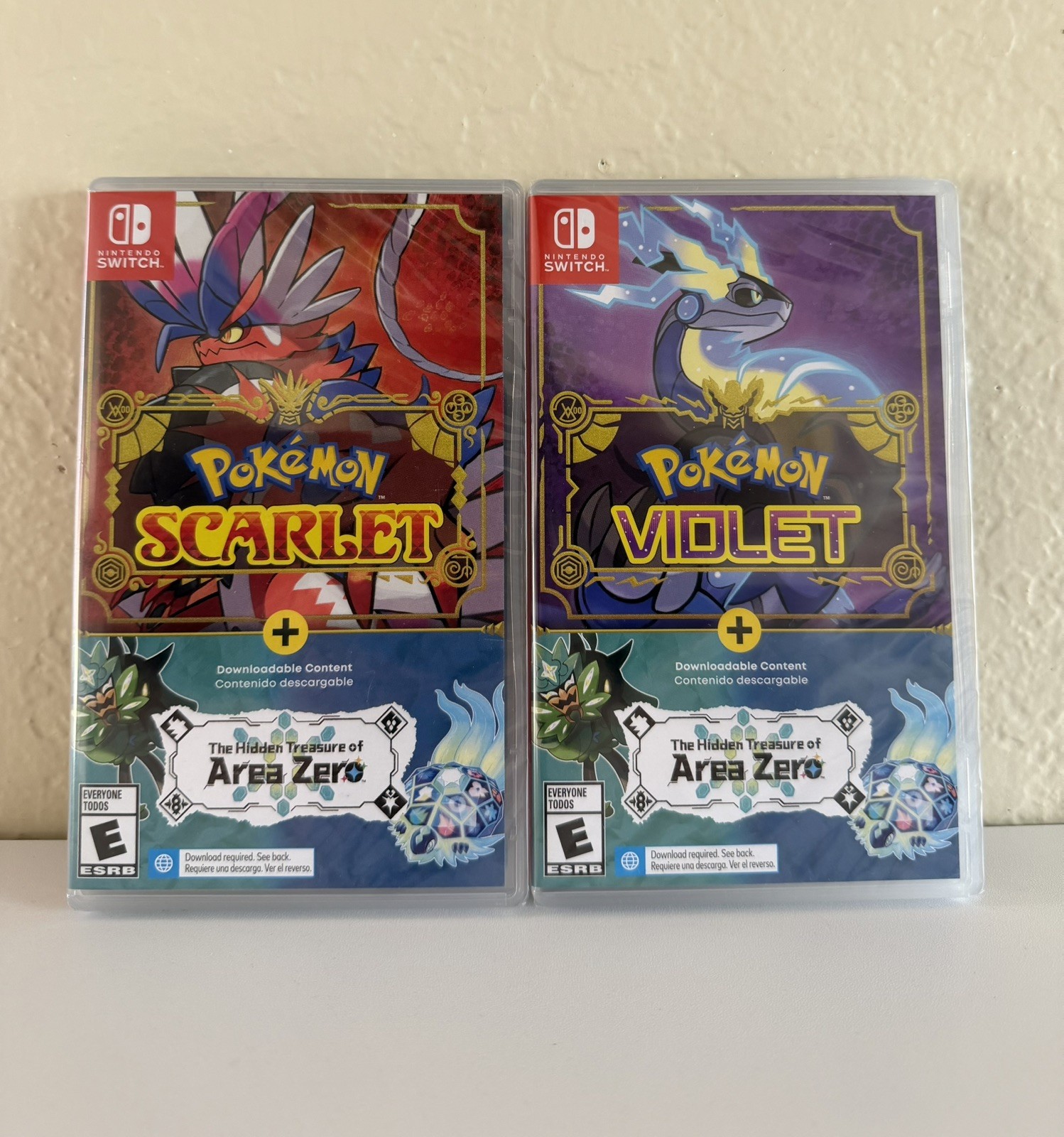Pokemon Scarlet and Violet + The Hidden Treasure of Area Zero DLC (Revision 004)