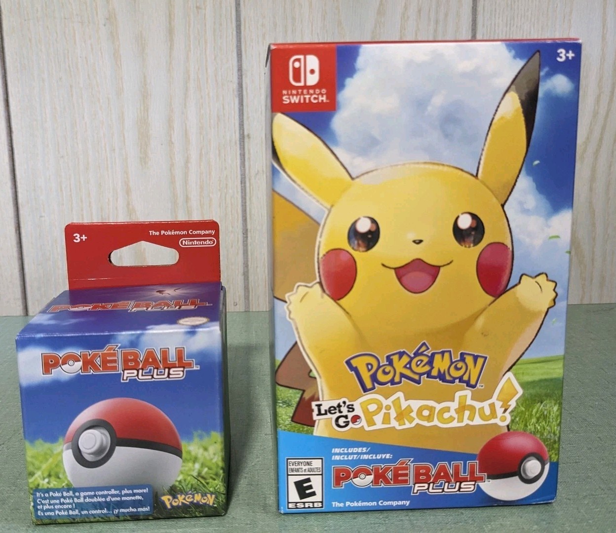 Pokemon Let’s Go Pikachu Poke Ball Plus (BOX ONLY)