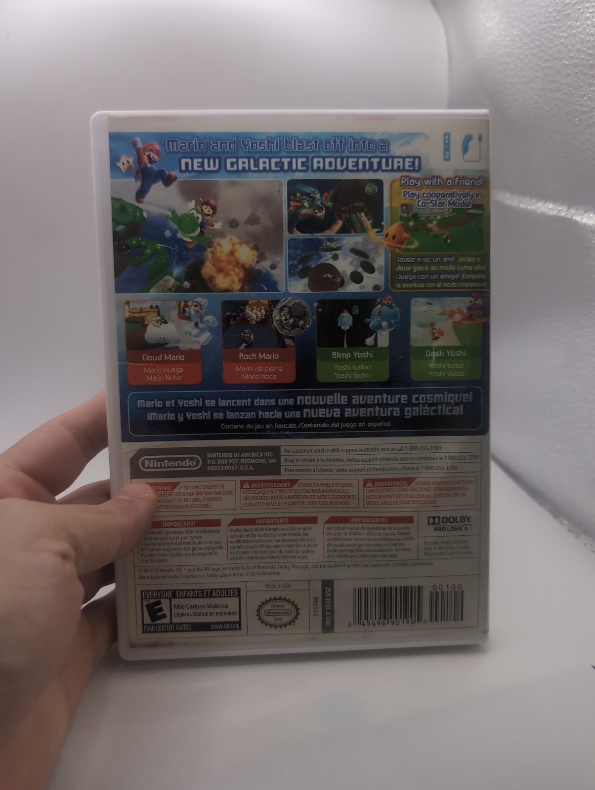Super Mario Galaxy 2 Nintendo Wii Tested Working