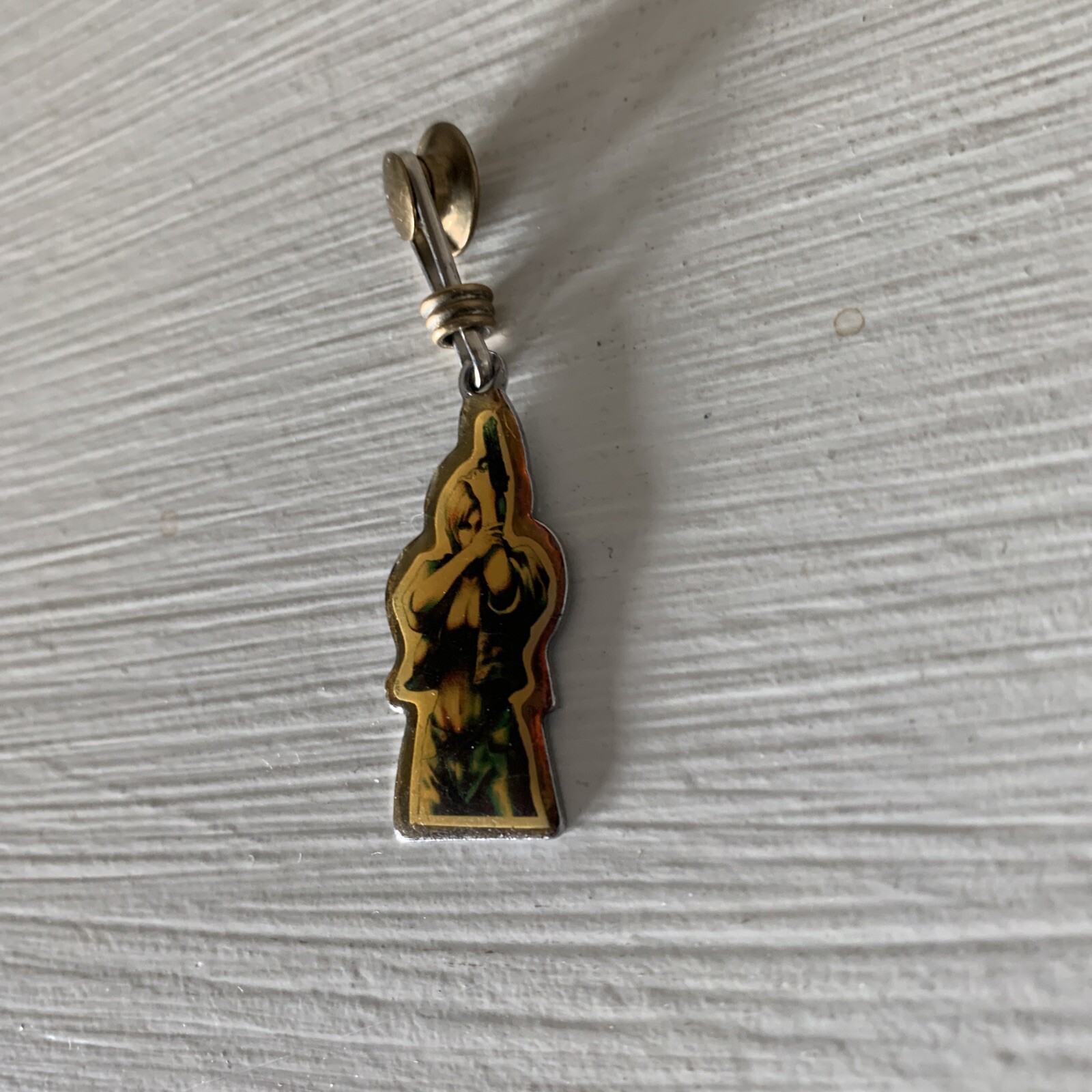 Parasite Eve 2 II Aya Brea Keychain Zipper Pull PlayStation 1999 Sony PS1 Rare