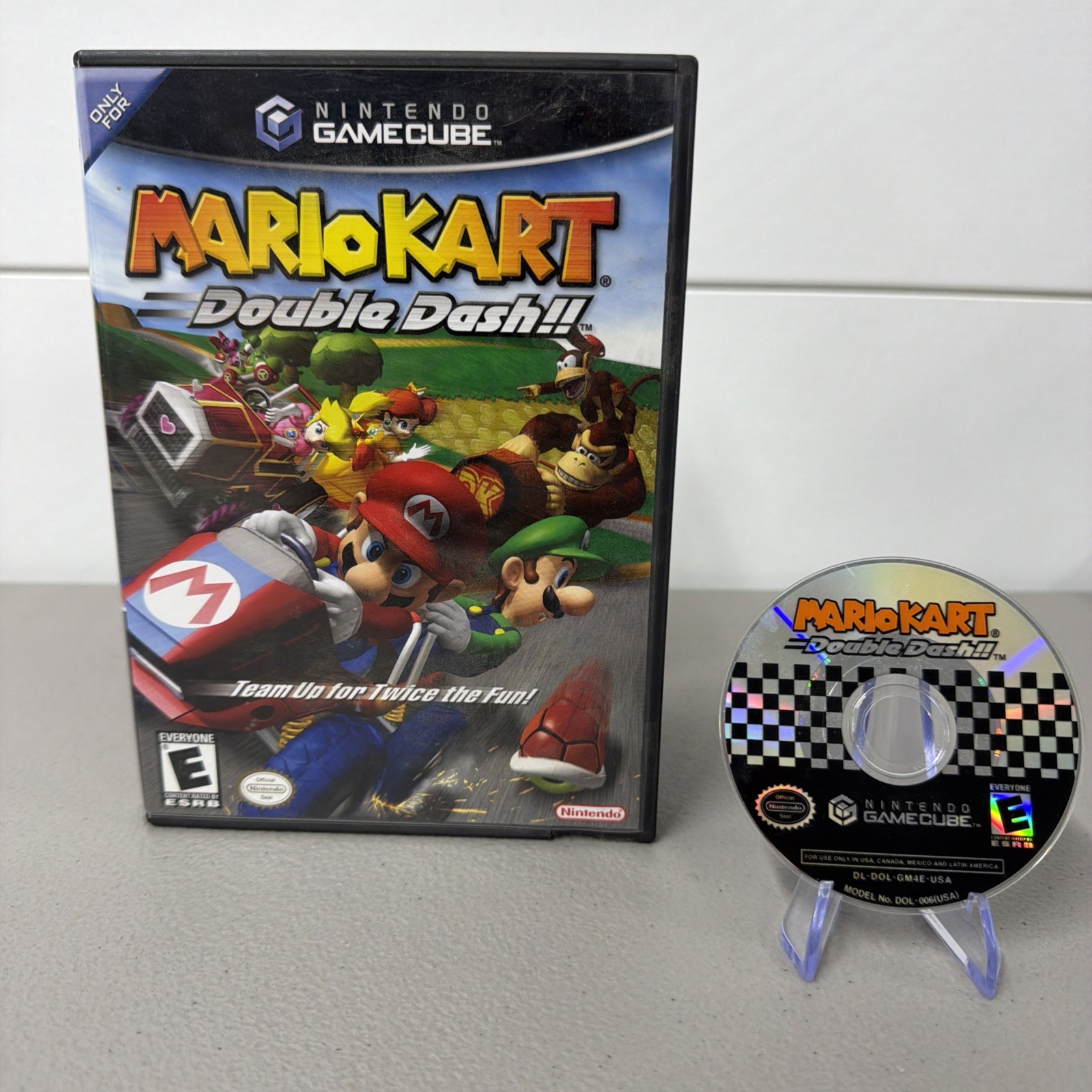 Mario Kart: Double Dash!! (Nintendo GameCube, 2003) No Manual Tested And Works