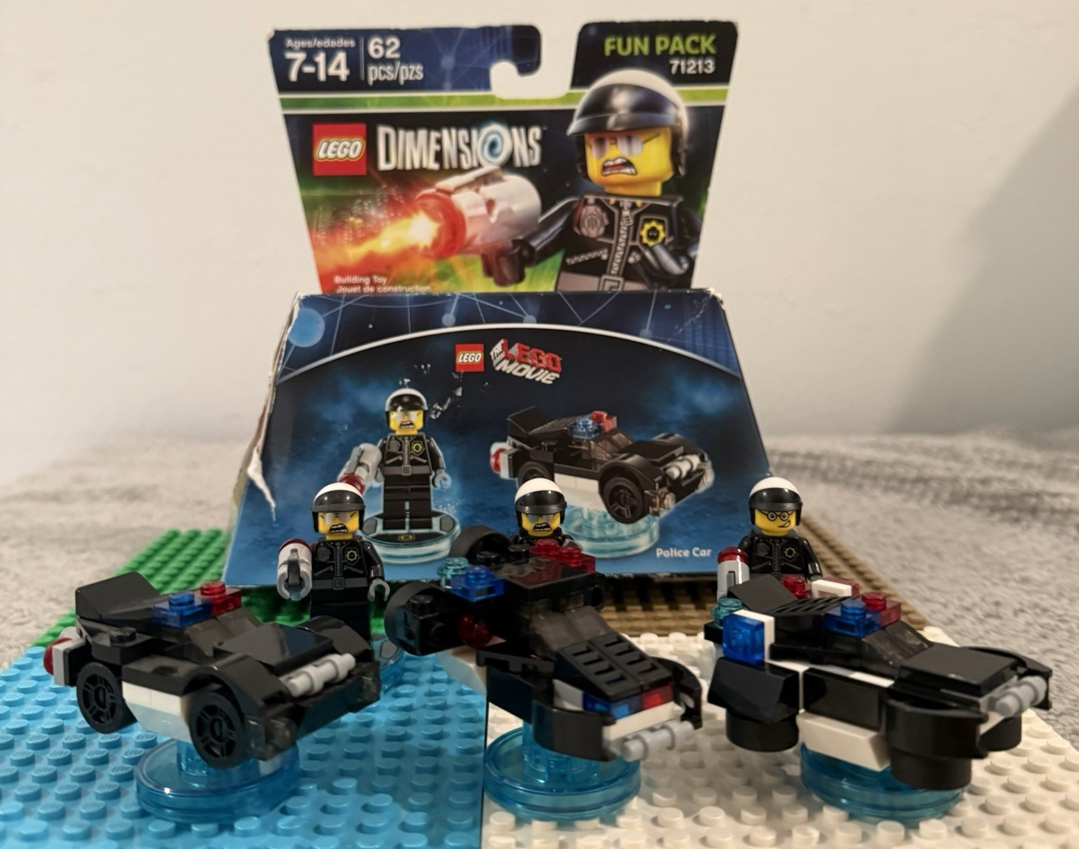 LEGO Dimensions Bad Cop & Police Car Fun Pack Lot Character Figure Pack #71213