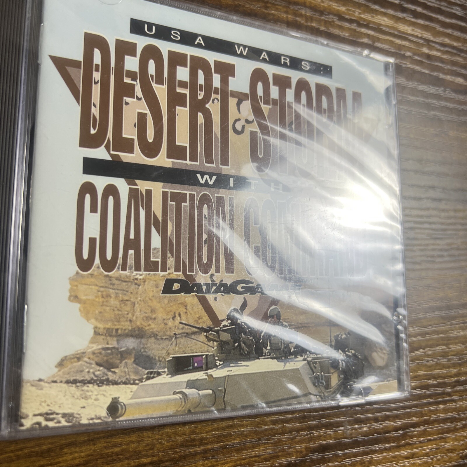 Desert Storm Coalition Command CD-ROM 1992 NEW Sealed Compton’s New Media DOS
