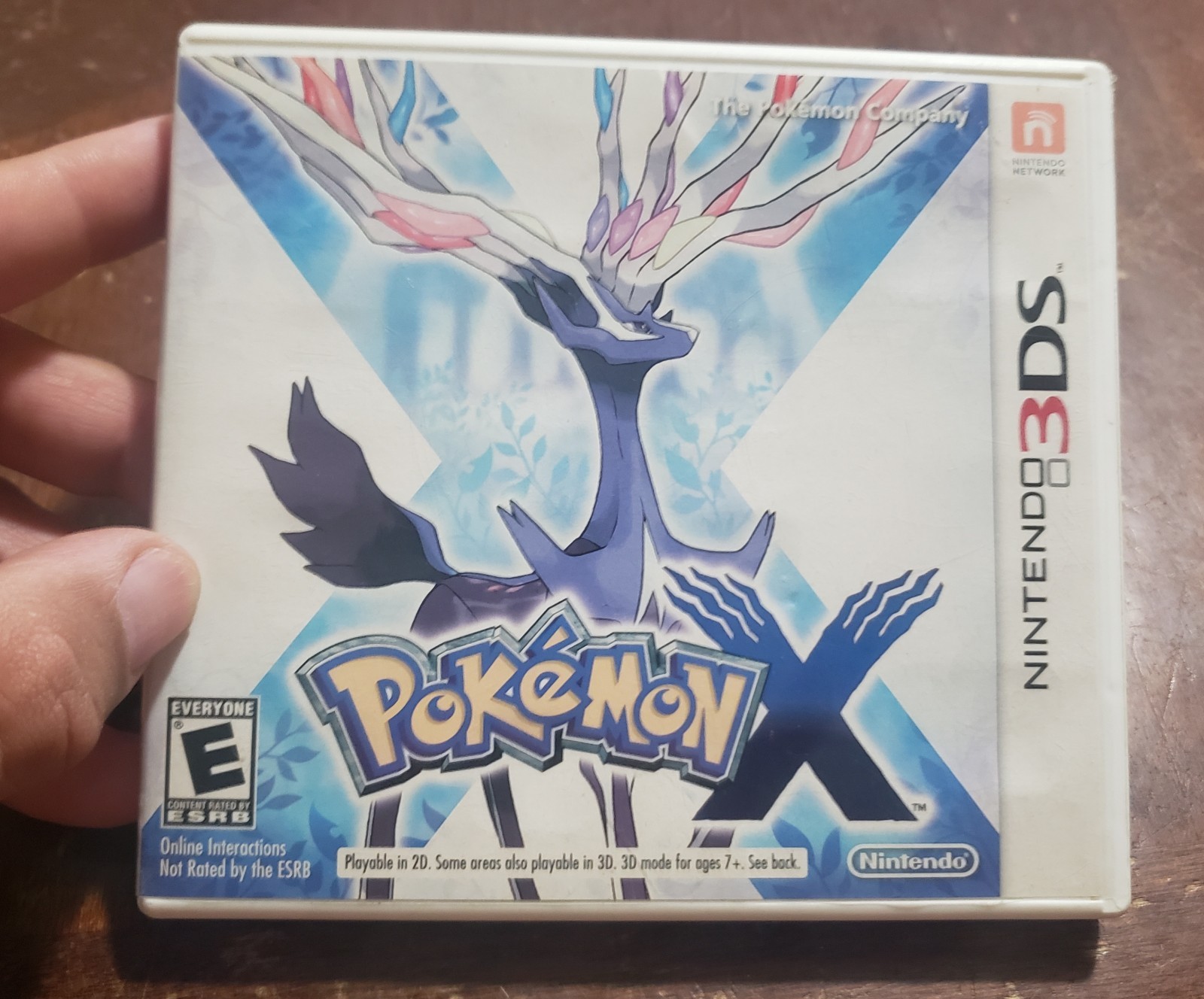 Pokemon X (Nintendo 3DS, 2013) Case Manual/Inserts & Game Cartridge, Tested