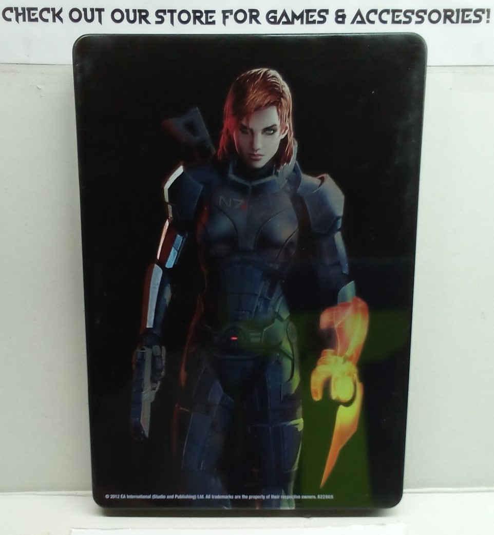 Mass Effect 3 Collector’s Edition Steelbook (Xbox 360, 2012) Complete Tested