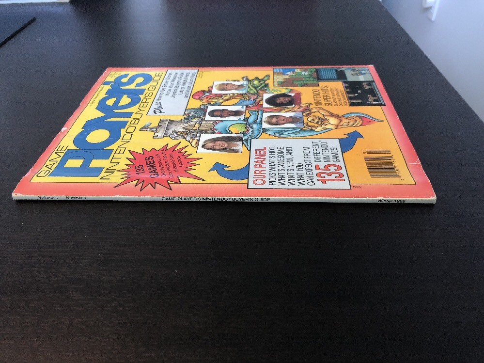 Rare Game Player’s Nintendo Buyer’s Guide Vol. 1 #1 Magazine 1988