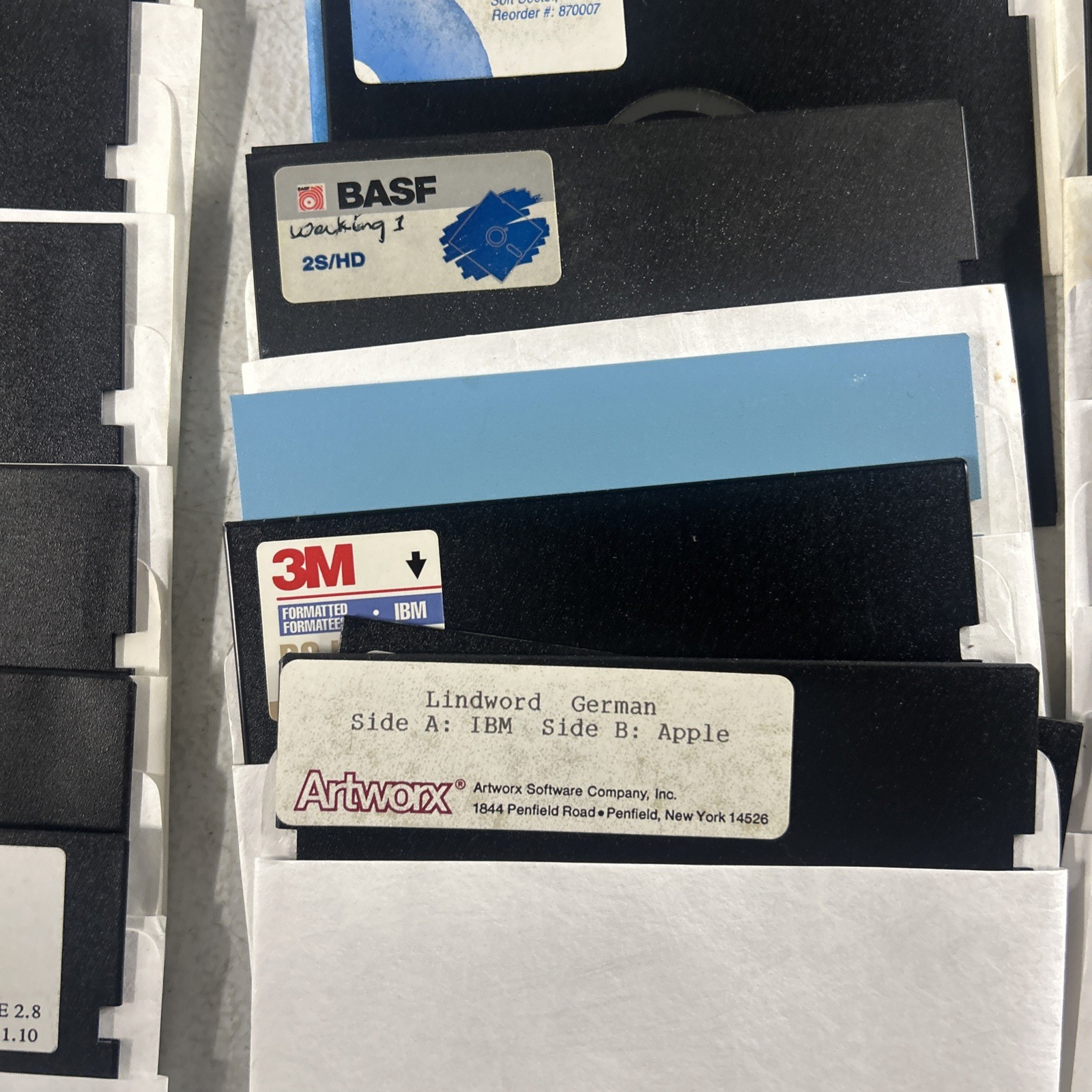 Commodore 64 Floppy Disks With Games Selling As Is for Blank Disk LOT Of 66