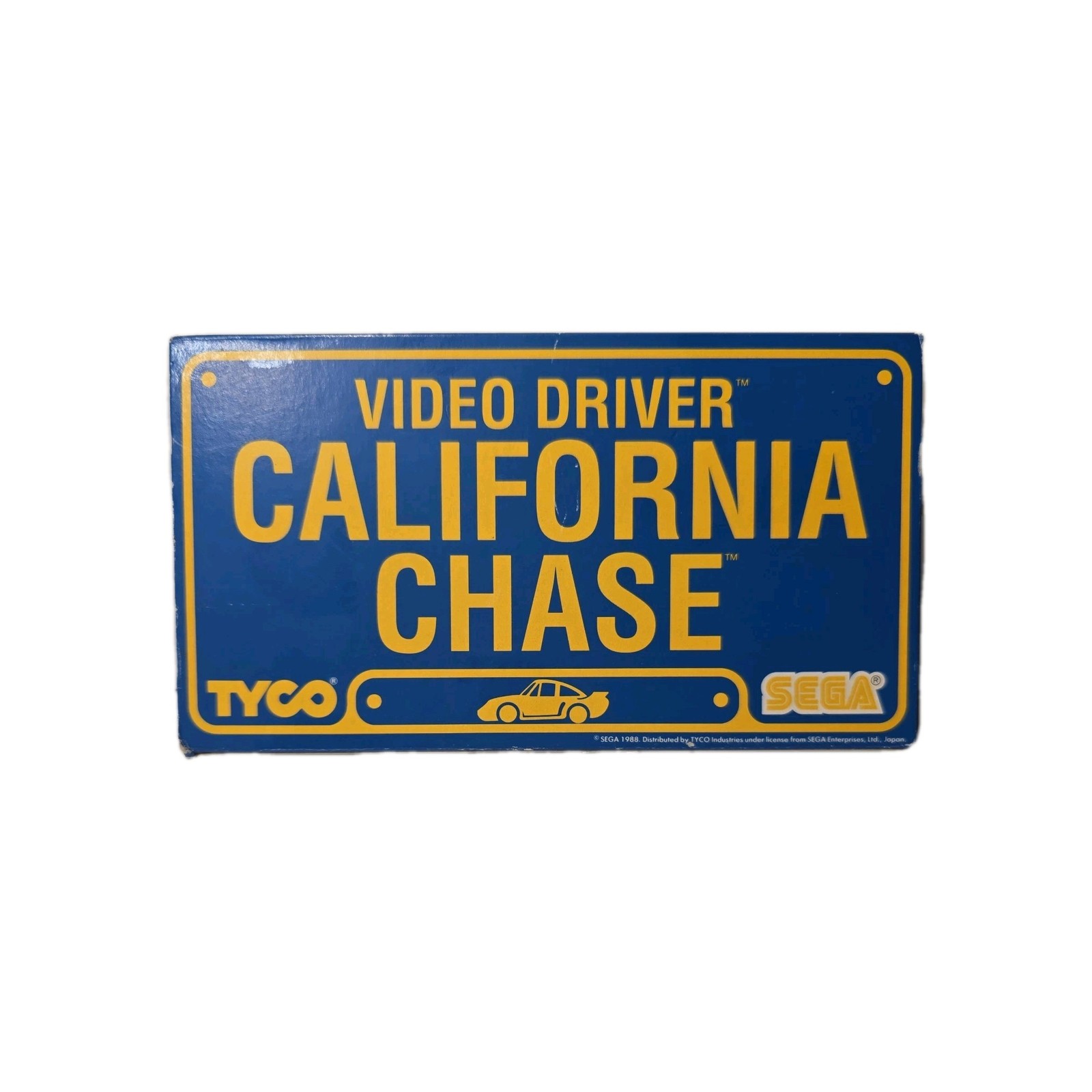 Vintage Tyco Sega Video Driver California Chase Video Tape VHS Game