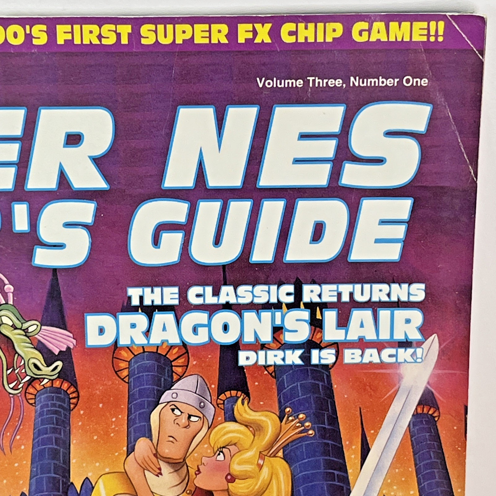 Super NES Buyer’s Guide Magazine-Vol. 3 #3(Feb, 1993) Dragon’s Lair, Bubsy, SNES