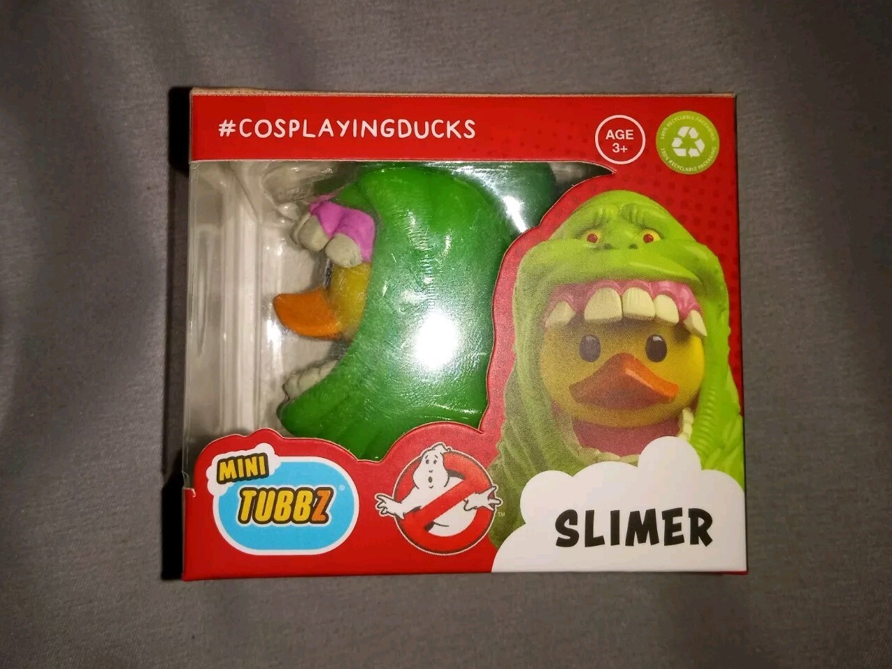 TUBBZ Boxed MOVIE Ghostbusters Slimer Collectible Duck Vinyl Figure Official