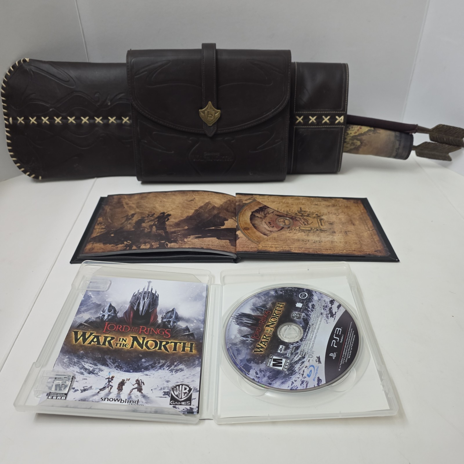 LOTR Lord Of The Ring War in the North Collector Edition PS3 Game Complete Clean