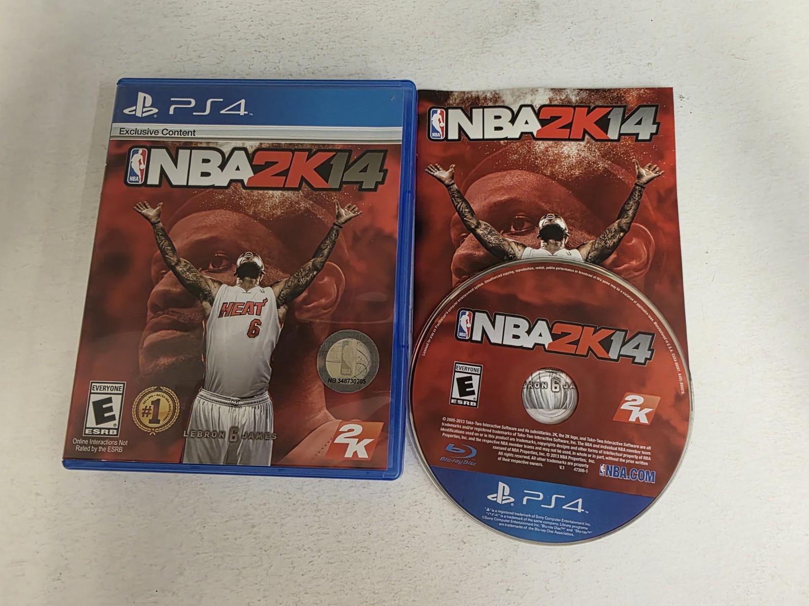NBA 2K14 Lebron James PS4 PlayStation 4 – Complete CIB