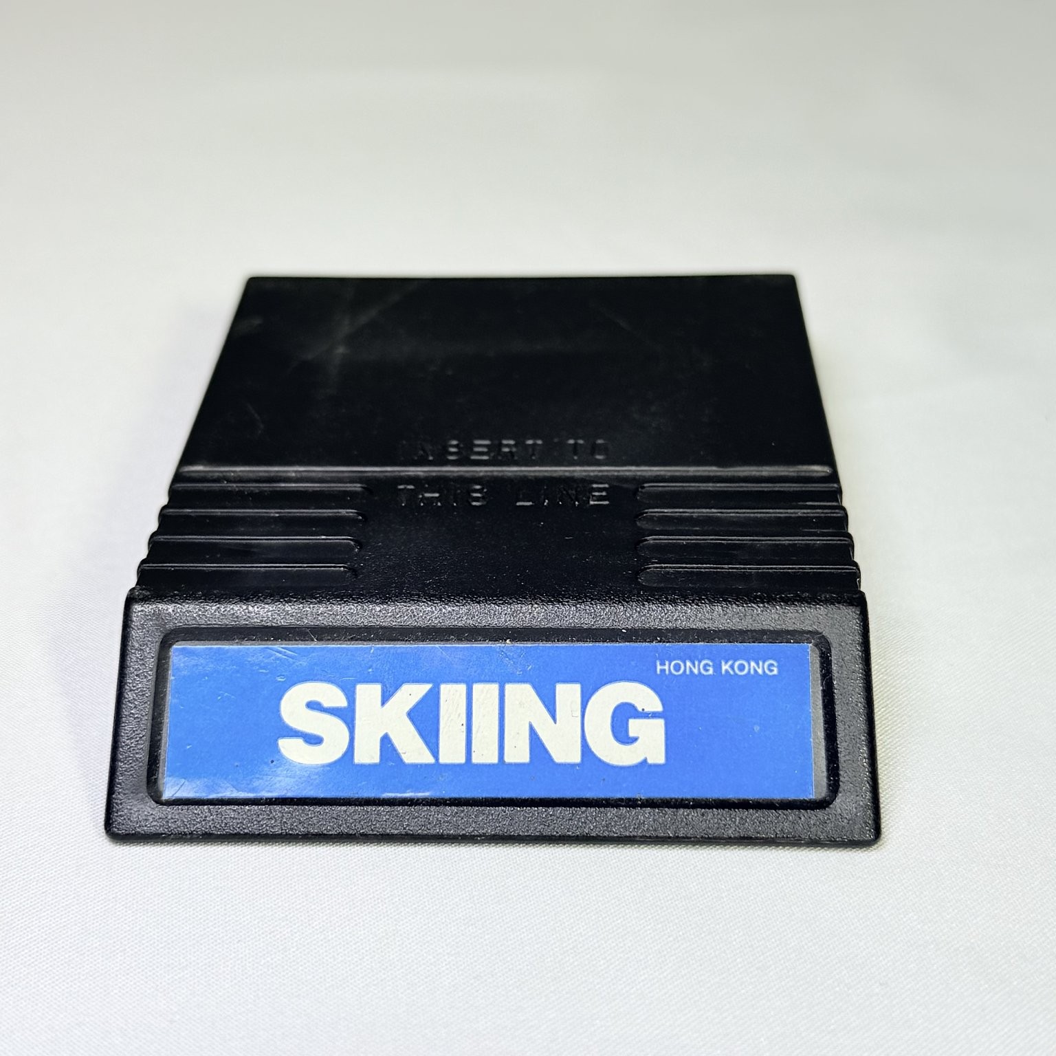 SKIING Intellivision Video Game Mattel Hong Kong Retro Classic